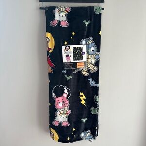 New Care Bears Monsters Halloween Throw Blanket  Mummy Vampire Cute Viral 50x70